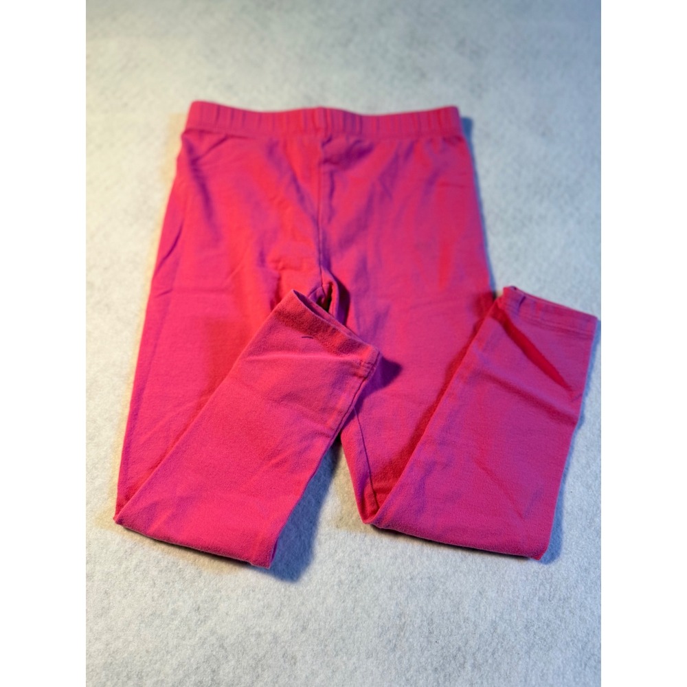 Lucky Brand Girls Pink Cotton Blend Stretch Leggings Size XS 5/6